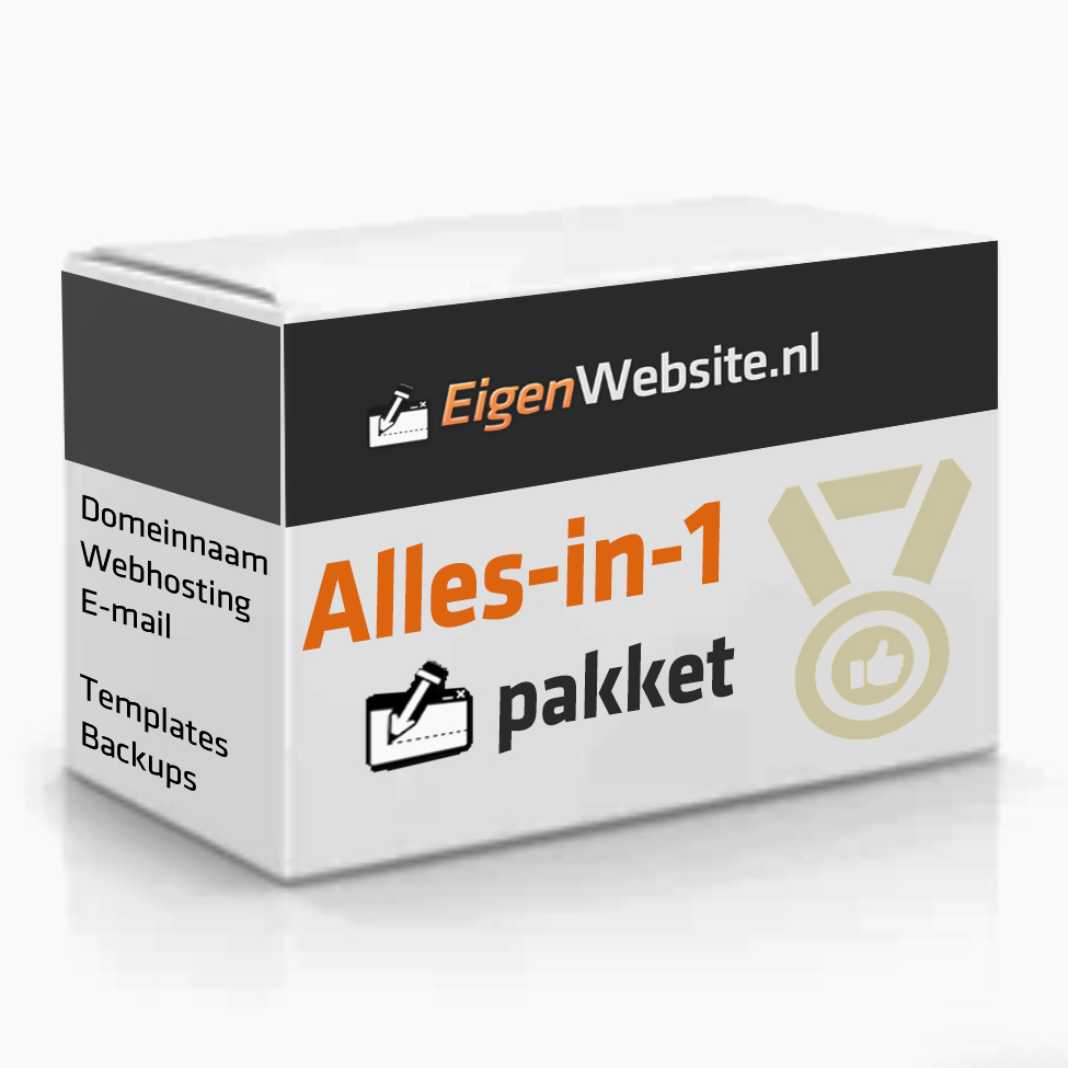 EigenWebsite.nl Alles-in-1 Pakket