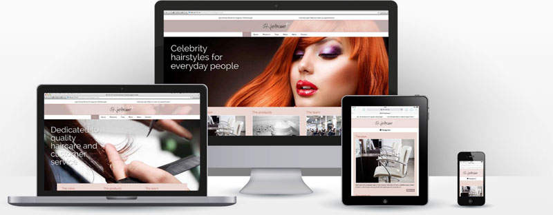 Kapsalon website maken