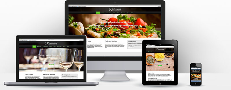 Restaurant website maken
