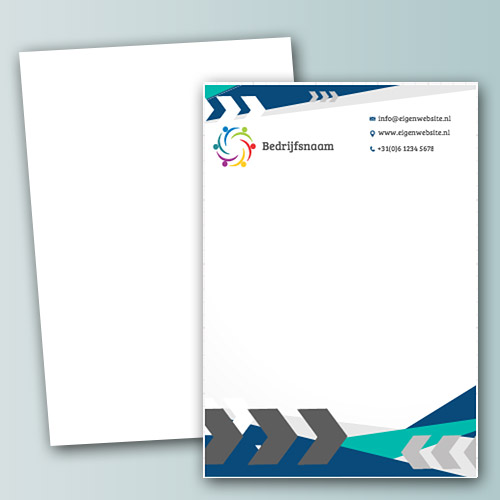 klei Transformator specificeren Briefpapier template 8 - Product-Designer - EigenWebsite.nl
