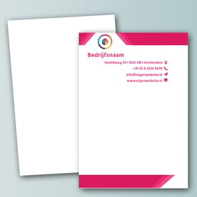 Briefpapier Template 7 - Product-Designer - EigenWebsite.nl