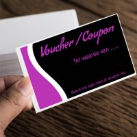 Coupon voucher template