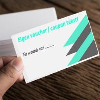 Waardebon coupon template