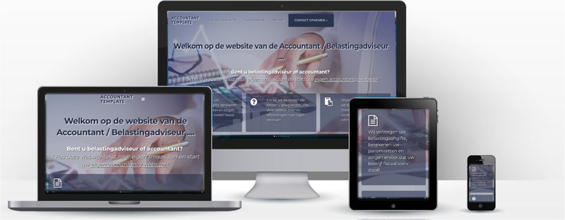 Website maken voor een Accountant